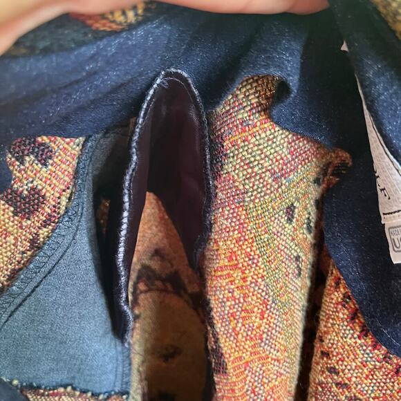 Howard Wolf Women's Vintage Patchwork Western Style Jacket Size 12 - Picture 7 of 9